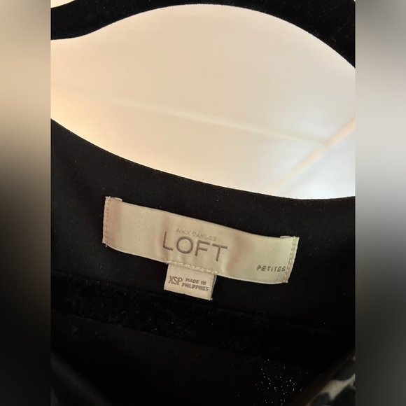 Women’s Ann Taylor LOFT Size XSP Petite Leopard Print Sleeveless Dress - Picture 4 of 4